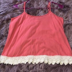 FULL TILT pink tank top